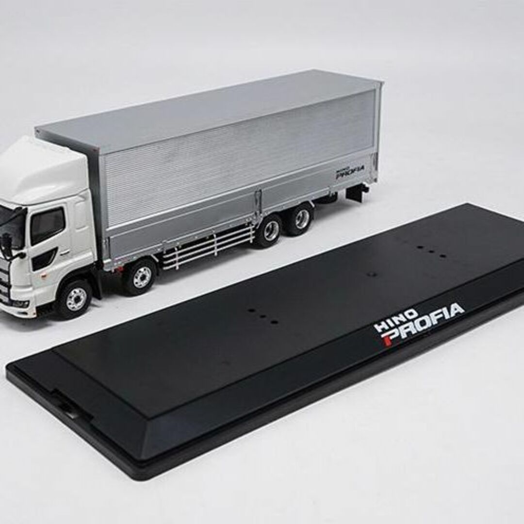 ミニカー 1/43 日野トラクター HINO TRUCKS コンテナ ホワイト エンタメ/ホビーのおもちゃ/ぬいぐるみ(ミニカー)の商品写真