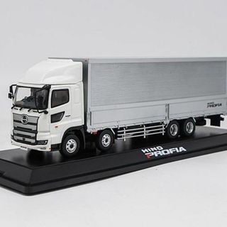 ミニカー 1/43 日野トラクター HINO TRUCKS コンテナ ホワイト(ミニカー)