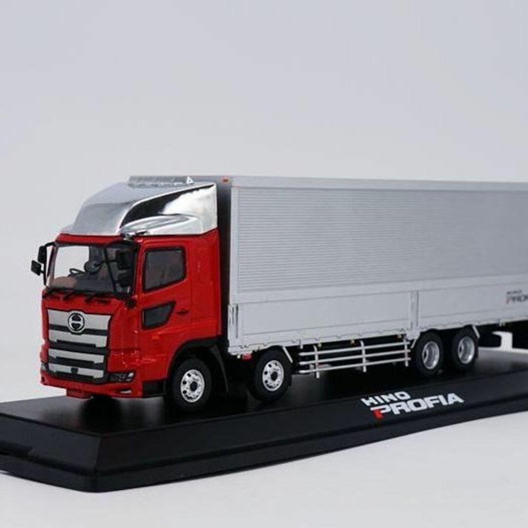 ミニカー 1/43 日野トラクター HINO TRUCKS コンテナ レッドエンタメ/ホビー