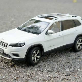 ミニカー 1/18 JEEP ジープ SUV チェロキー 2020 ブラウン-