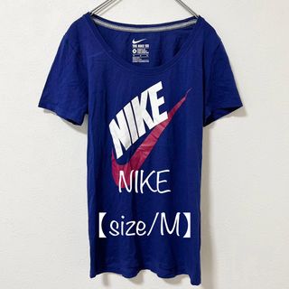 ナイキ(NIKE)のNIKE/ナイキ★半袖ロゴTシャツ★ブルー/青×ピンク×ホワイト/白★M(Tシャツ(半袖/袖なし))