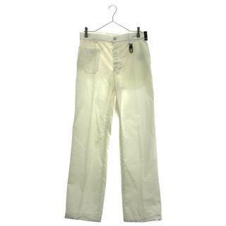 フェンディ(FENDI)のFENDI フェンディ PANTALONE FLUID PANTS FB0701 ホワイトセンタープレス スラックスパンツ(その他)