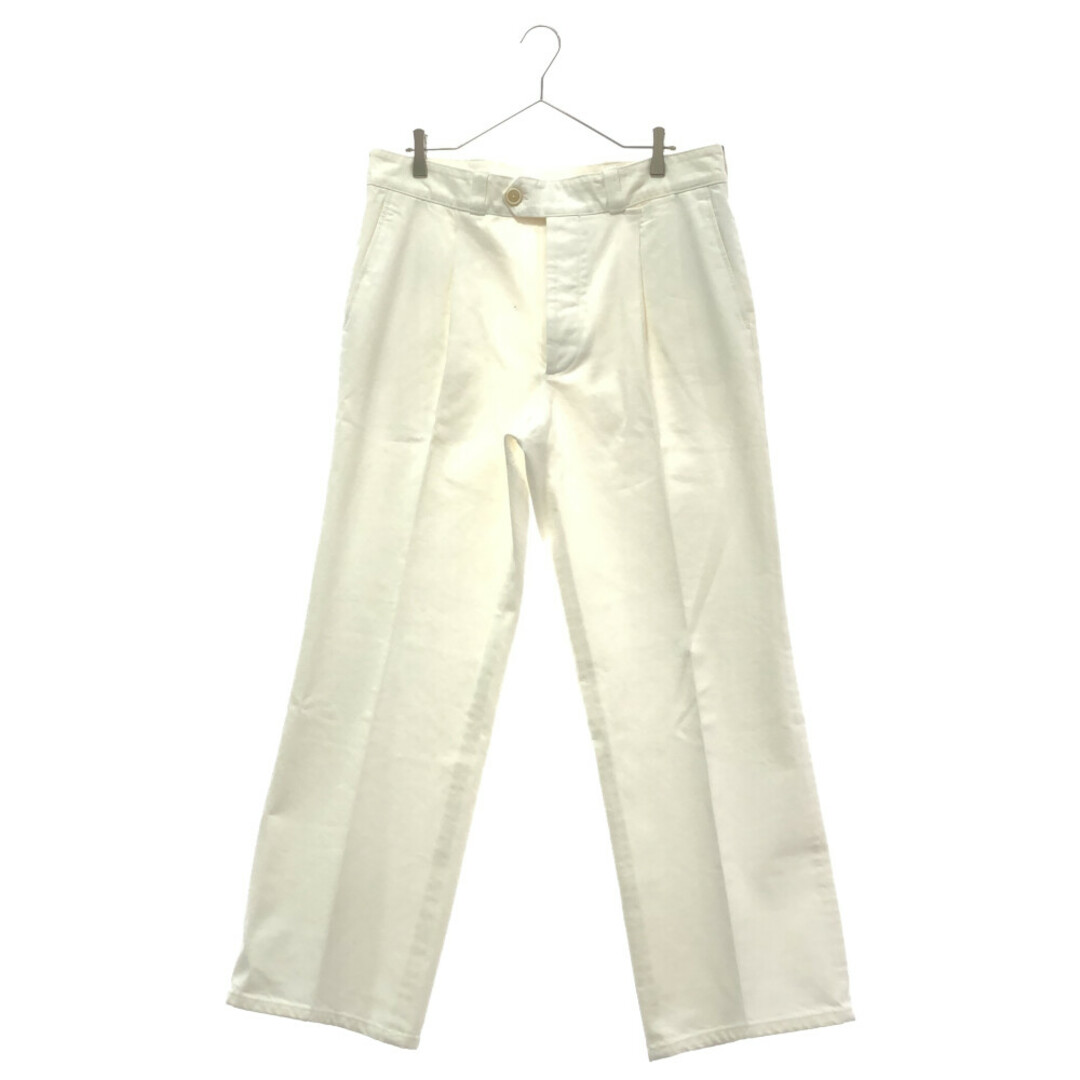PRADA プラダ 20SS White Jeans GEP313 ホワイト デニムパンツ センタープレス スラックスパンツ