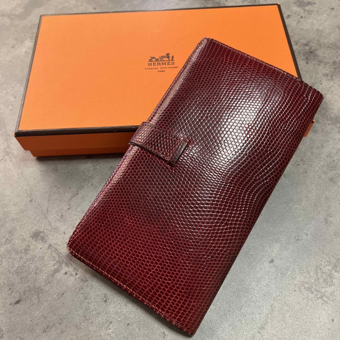 HERMES べアン　長財布