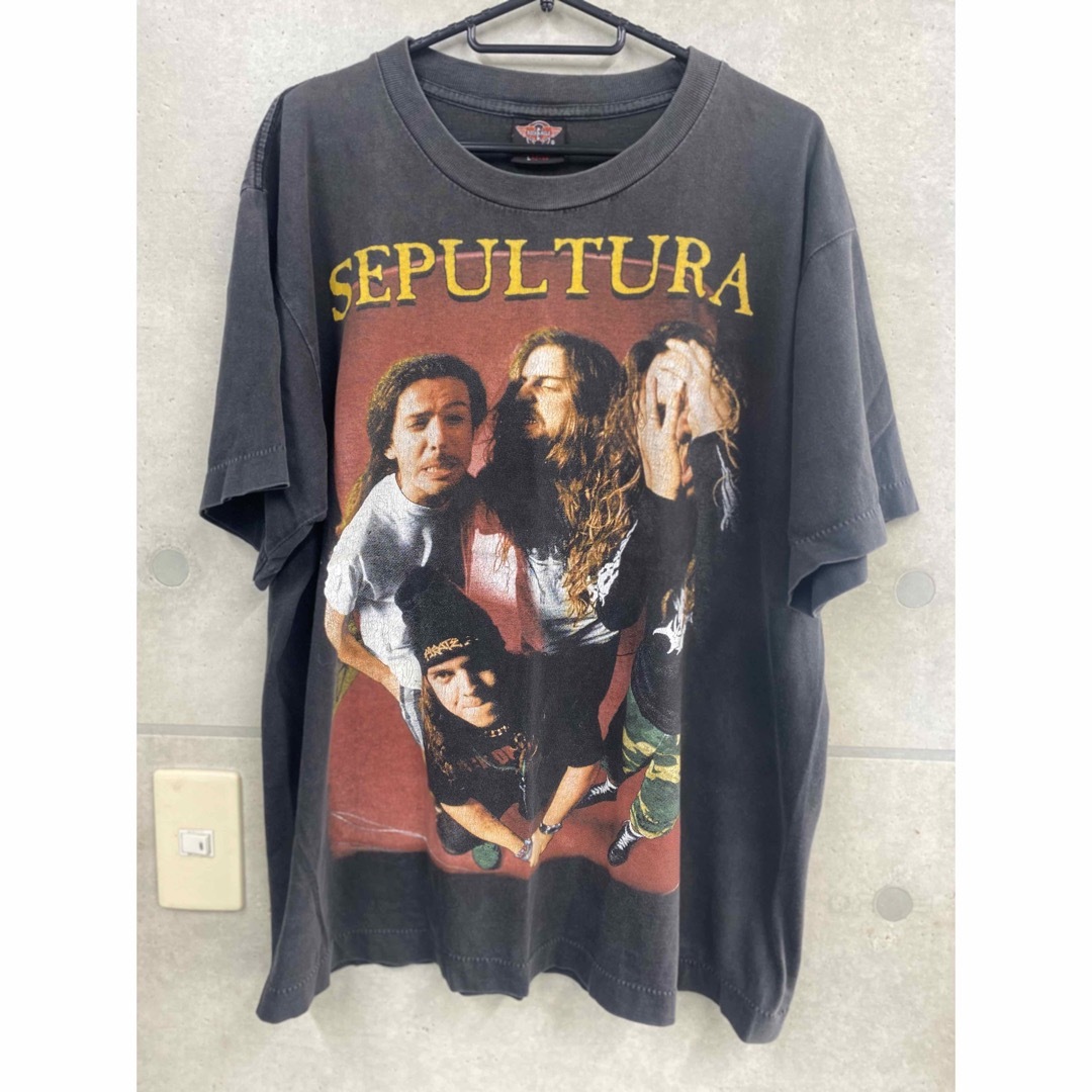 激レア90'S SEPULTURA Tシャツ　ヴィンテージ　サイズL