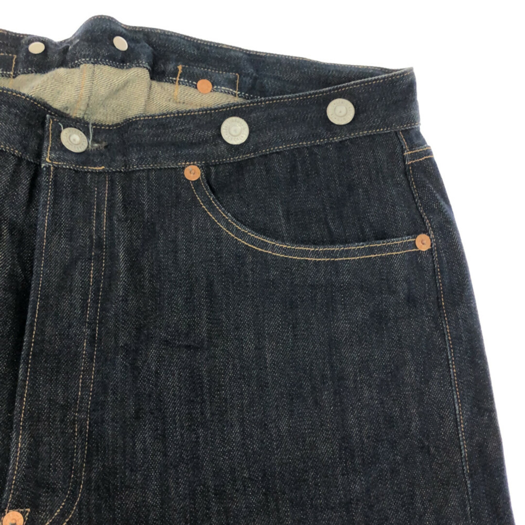 Levi's VINTAGE CLOTHING リーバイス ビンテージ クロージング LVC 501XX 1915年復刻モデル リジットデニムパンツ ボタンフライ シンチバック インディゴ 15501-0001