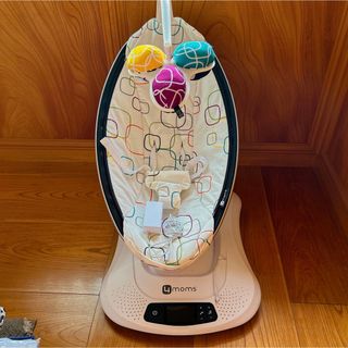 フォーマムズ(4moms)のmamaroo4.0 ママルー4.0 プラッシュ 電動バウンサー (マルチ)(その他)