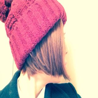 カシラ(CA4LA)のCA4LAニットキャップシンゾーン(ニット帽/ビーニー)