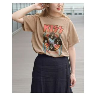 レイビームス(Ray BEAMS)の【Ray beams】GOOD ROCK SPEED KissRockTシャツ(Tシャツ(半袖/袖なし))