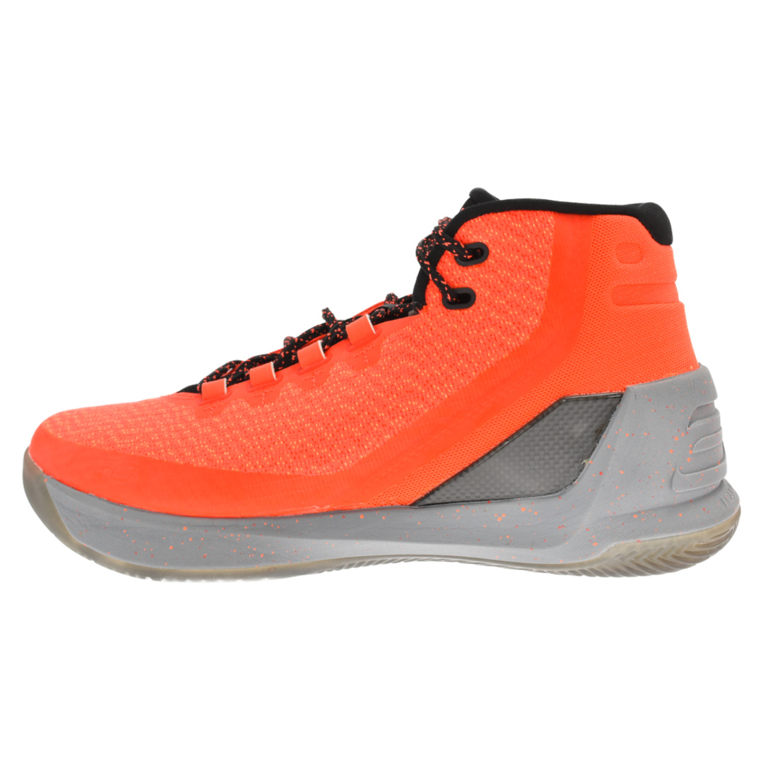 UNDER ARMOUR アンダーアーマー UA Curry 3 Red Hot Santa ユーエー カリー 3 ハイカットスニーカー バスケット シューズ オレンジ US9.5/27.5cm 1269279-810