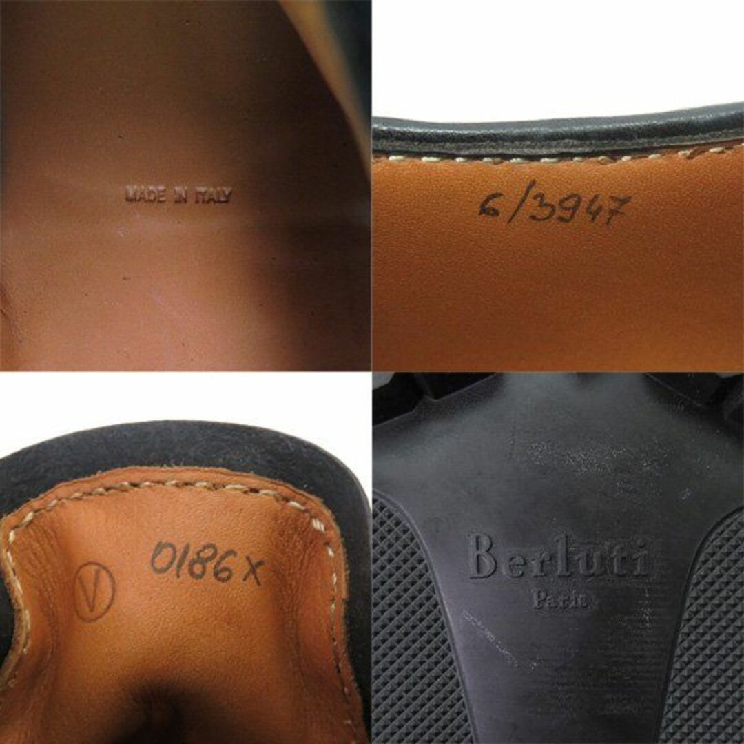 Berluti(ベルルッティ)の新古品 ベルルッティ Uチップ レザー  オックスフォード シューズ 45564 メンズの靴/シューズ(ドレス/ビジネス)の商品写真