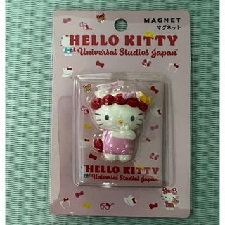 ユニバーサルスタジオジャパン(USJ)のUSJ購入　HELLO KITTY マグネット　キティー(キャラクターグッズ)