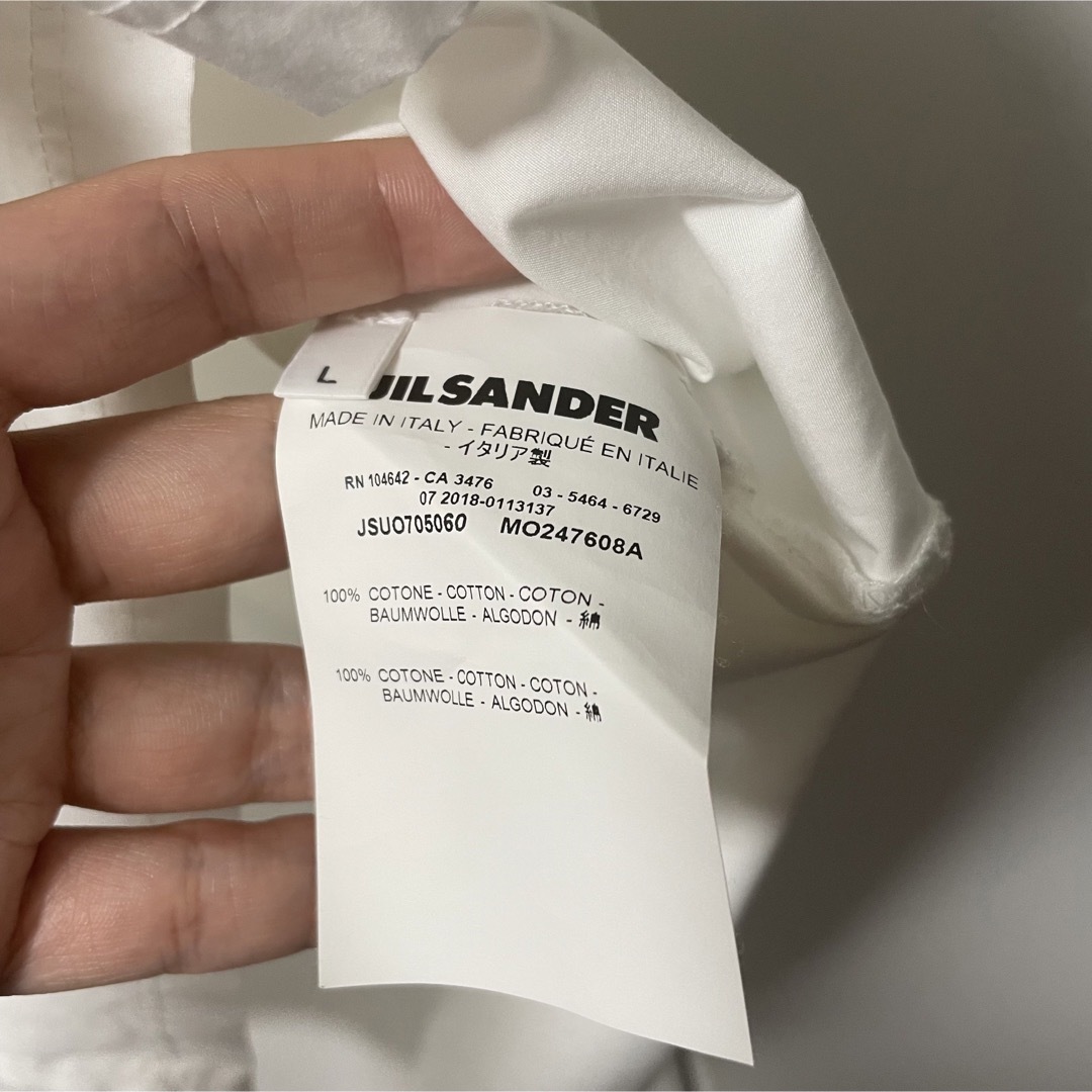 Jil Sander(ジルサンダー)のjil sander ジルサンダー  ロゴ Tシャツ L メンズのトップス(Tシャツ/カットソー(半袖/袖なし))の商品写真