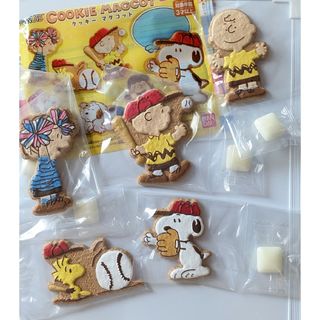 スヌーピー(SNOOPY)のPEANUTS 　クッキーマグコット　スヌーピー　マグネット　ウッドストック(その他)