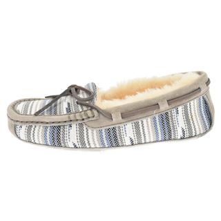 アグ(UGG)のUGG アグ SYMONA SERAPE シェルパ ジャガードスリッポン ローカットシューズ レディース ドライビング マルチ グレー(その他)