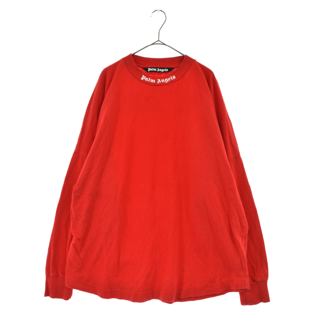 Palm Angels パームエンジェルス ネックロゴプリントクルー Palm Angels パームエンジェルス ネックロゴプリントクルー