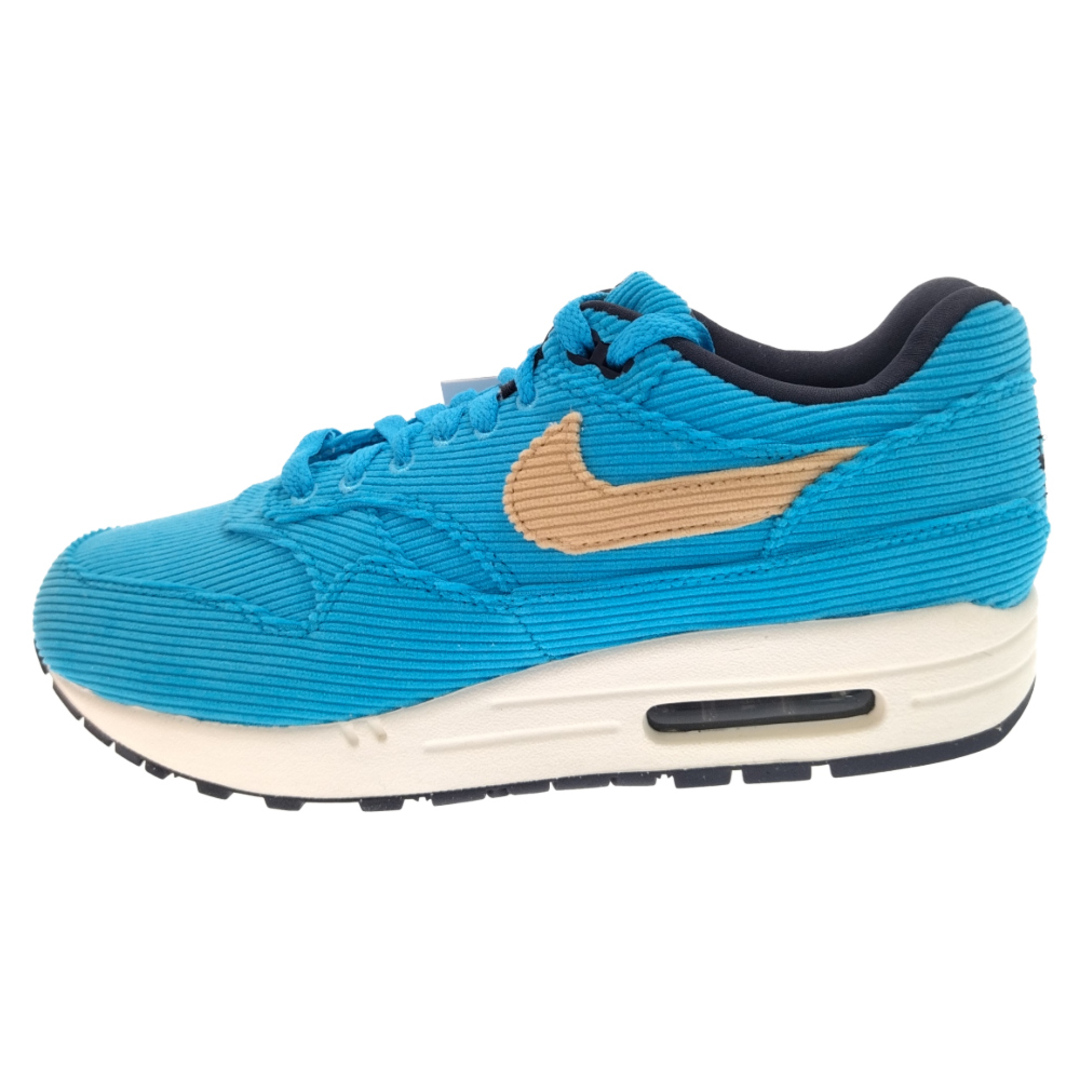 NIKE ナイキ AIR MAX1 CORDUROY エアマックス1 ローカットスニーカー ブルー FB8915-400 US7.5 スニーカー