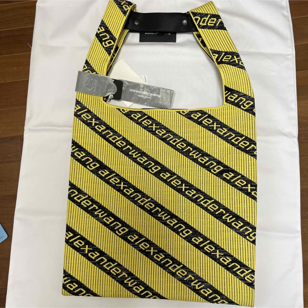 品数豊富! Alexanderwang ニットショップバッグ トートバッグ