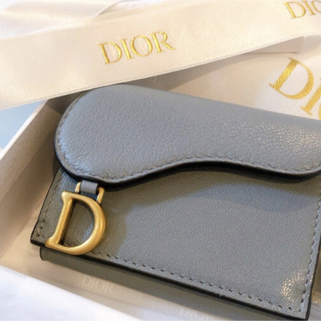 Dior  ディオール サドルロータスウォレット