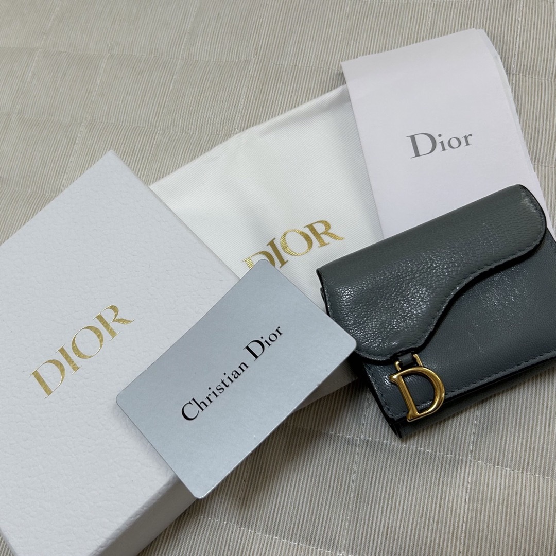 Dior サドルロータスウォレット