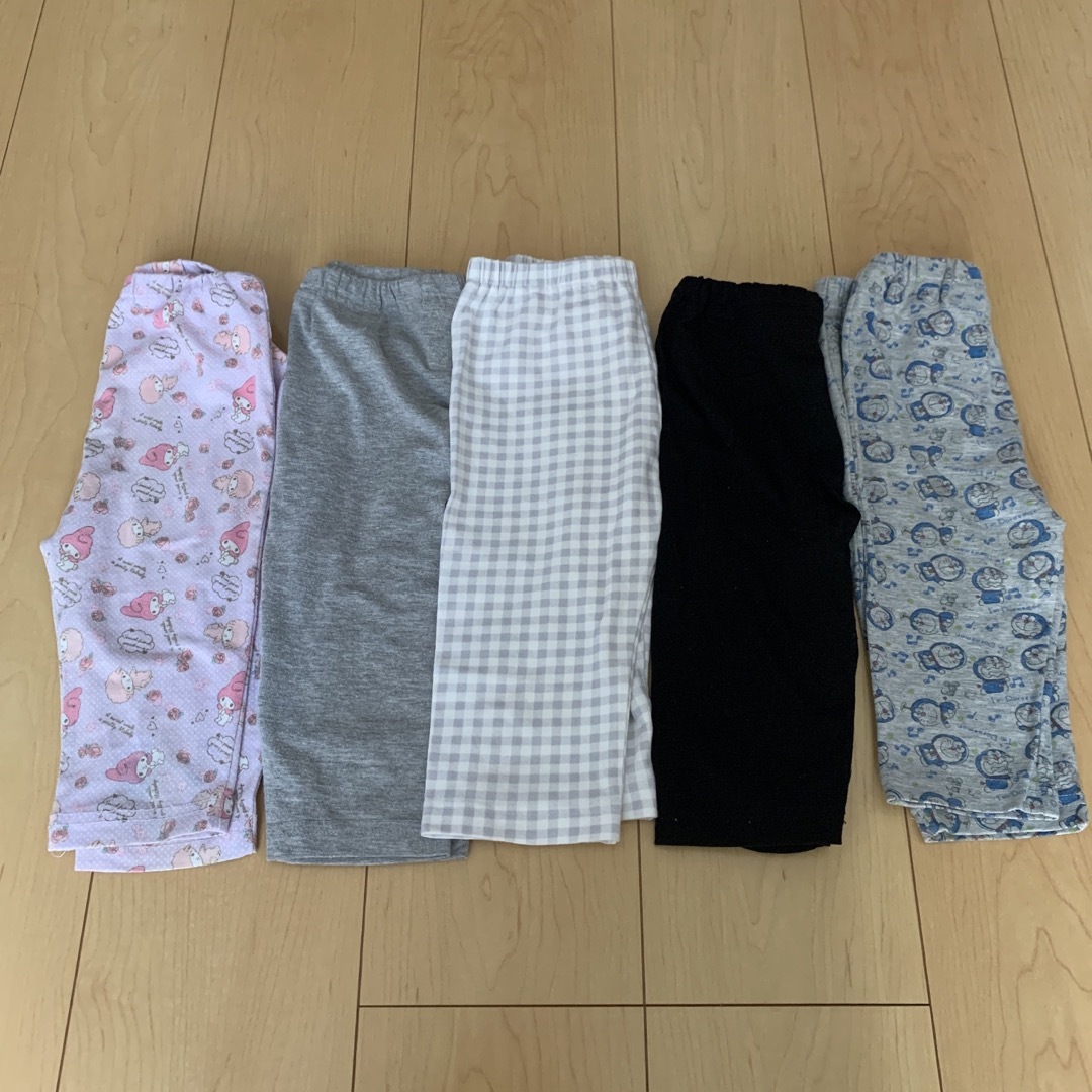 サンリオ(サンリオ)のレギンス　100cm     5点セット キッズ/ベビー/マタニティのキッズ服女の子用(90cm~)(パンツ/スパッツ)の商品写真