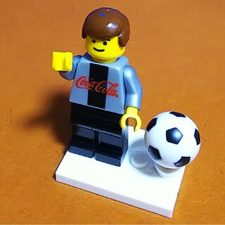 レゴ(Lego)のレゴ★コーラ サッカー シークレット（シルバー）美品  人気 超レア(キャラクターグッズ)