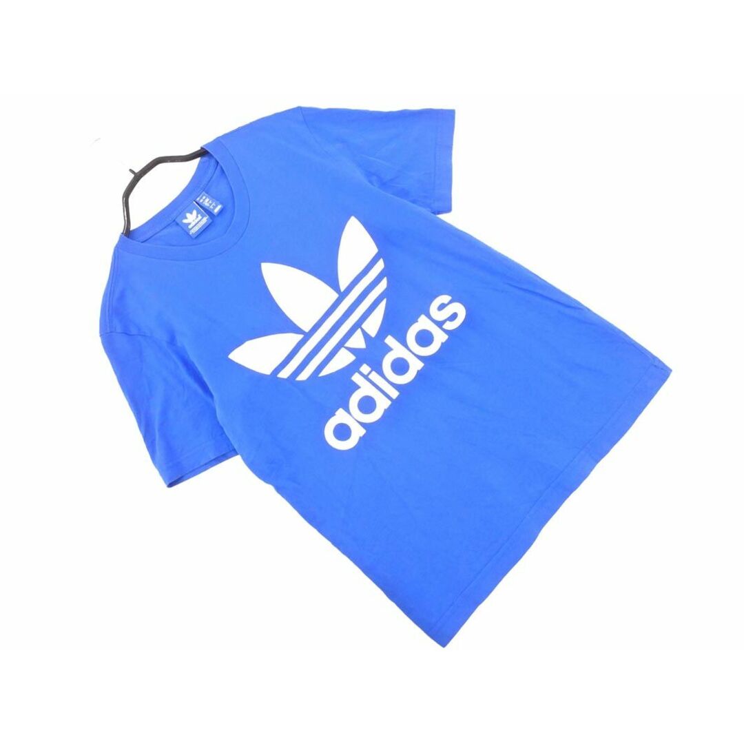 ☆adidas アディダス ビッグロゴ プリント Tシャツ 半袖/メンズ/XS