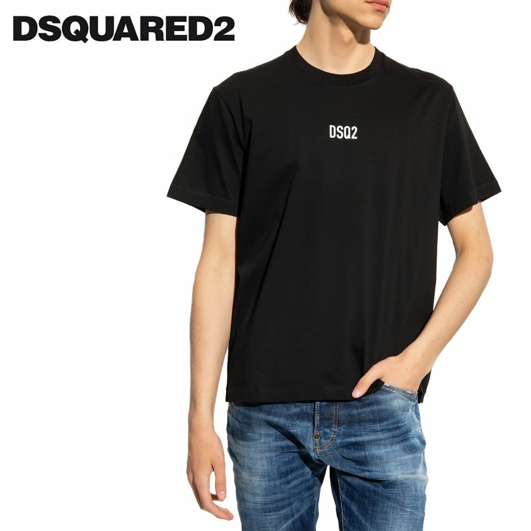 在庫有】 - 【新品未使用】DSQUARED2 コットン ロゴ Tシャツ イエロー