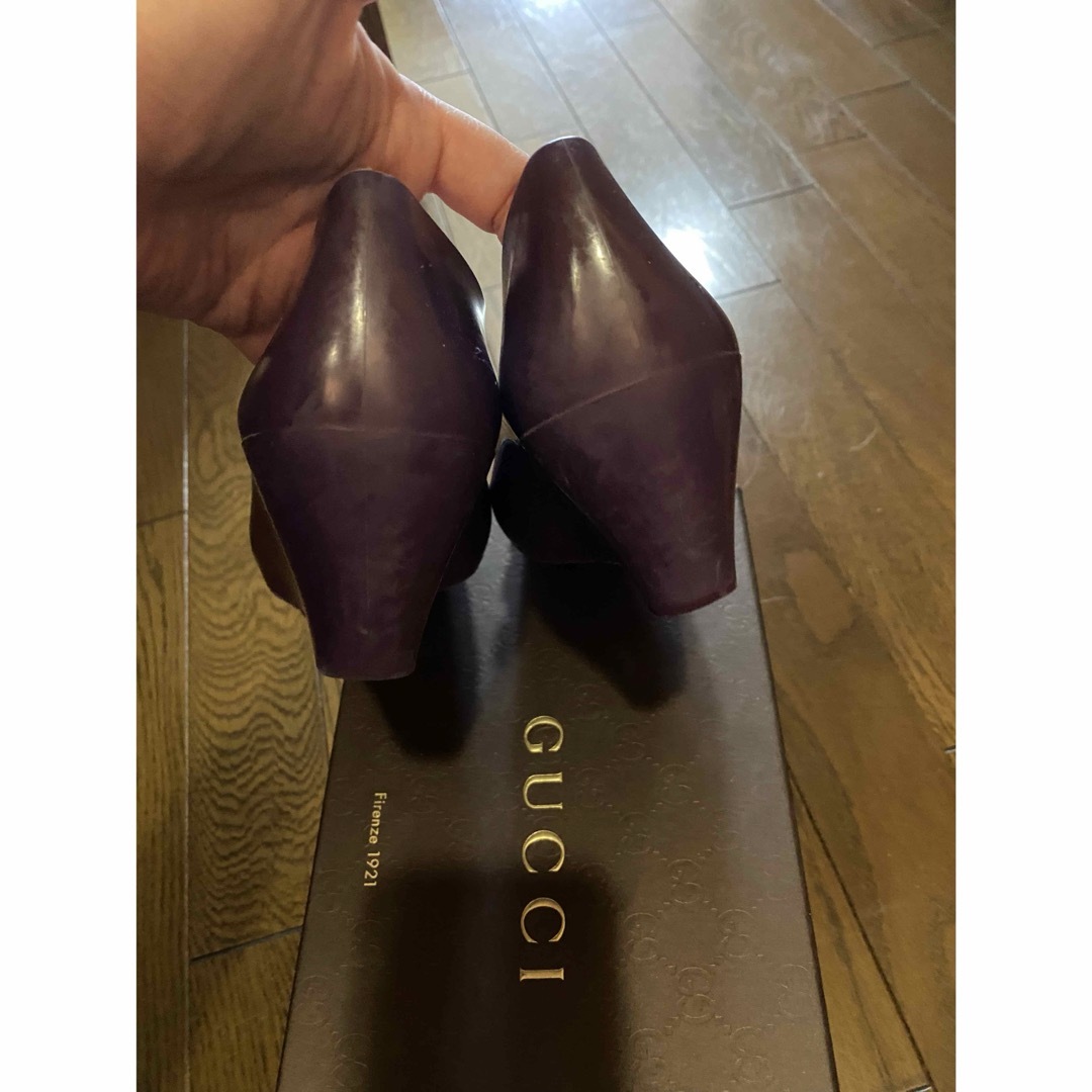 Gucci(グッチ)のGUCCI ナイロン　パンプス レディースの靴/シューズ(ハイヒール/パンプス)の商品写真