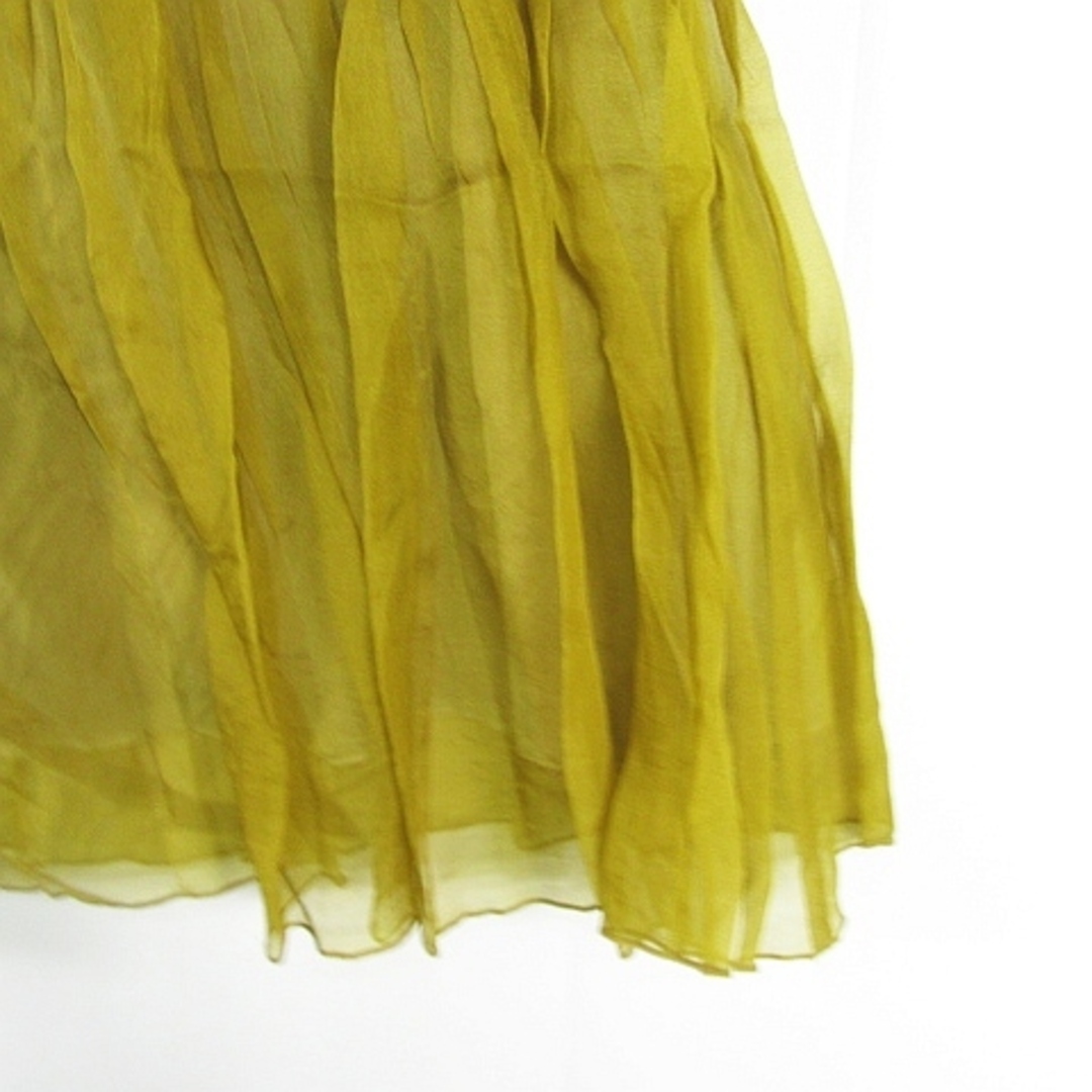 MACPHEE(マカフィー)のマカフィー MACPHEE トゥモローランド ギャザー スカート 34 レディースのスカート(ひざ丈スカート)の商品写真