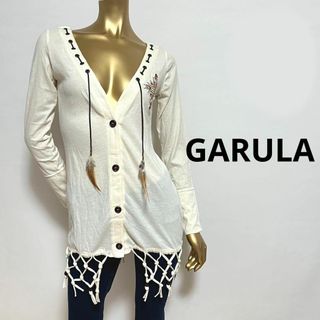 ガルラ(GARULA)の【2821】GARULA 長袖 シャツ カーディガン M(カーディガン)