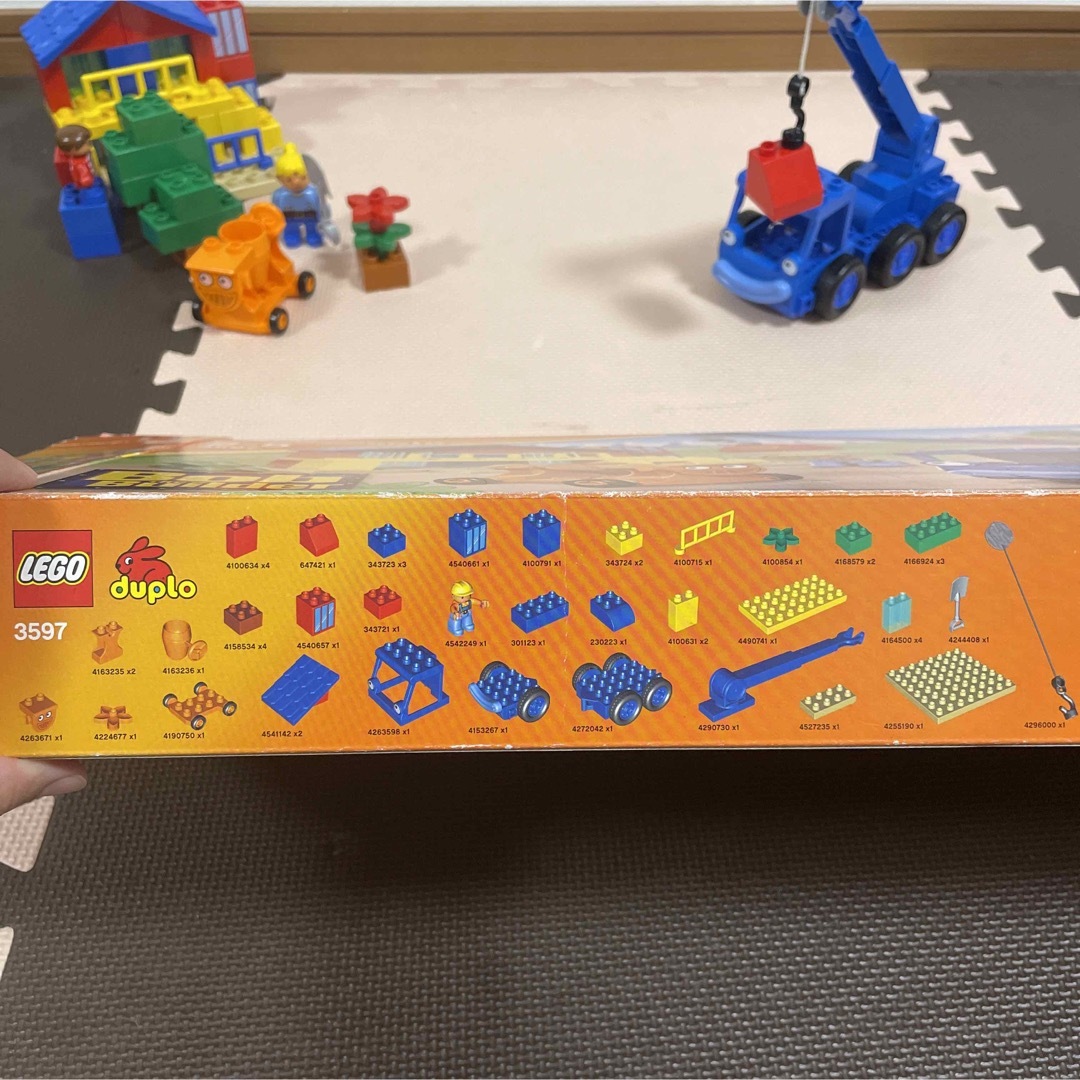 Lego(レゴ)のyyy様専用♪レゴデュプロ  3597 ボブとはたらくブーブーズ　ウェンディ キッズ/ベビー/マタニティのおもちゃ(積み木/ブロック)の商品写真