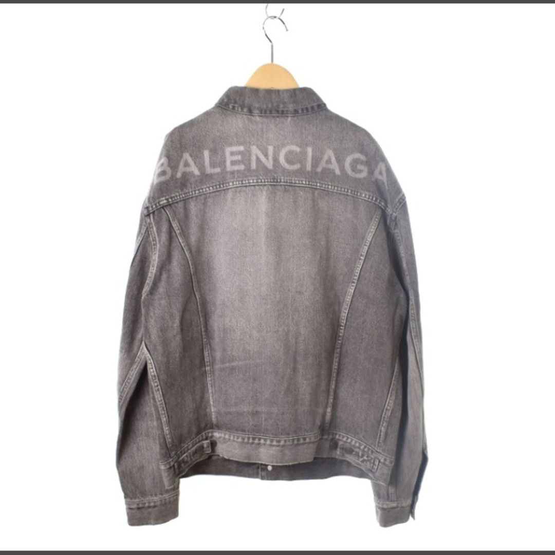 BALENCIAGA 18SS Swing Denim Jacket グレー