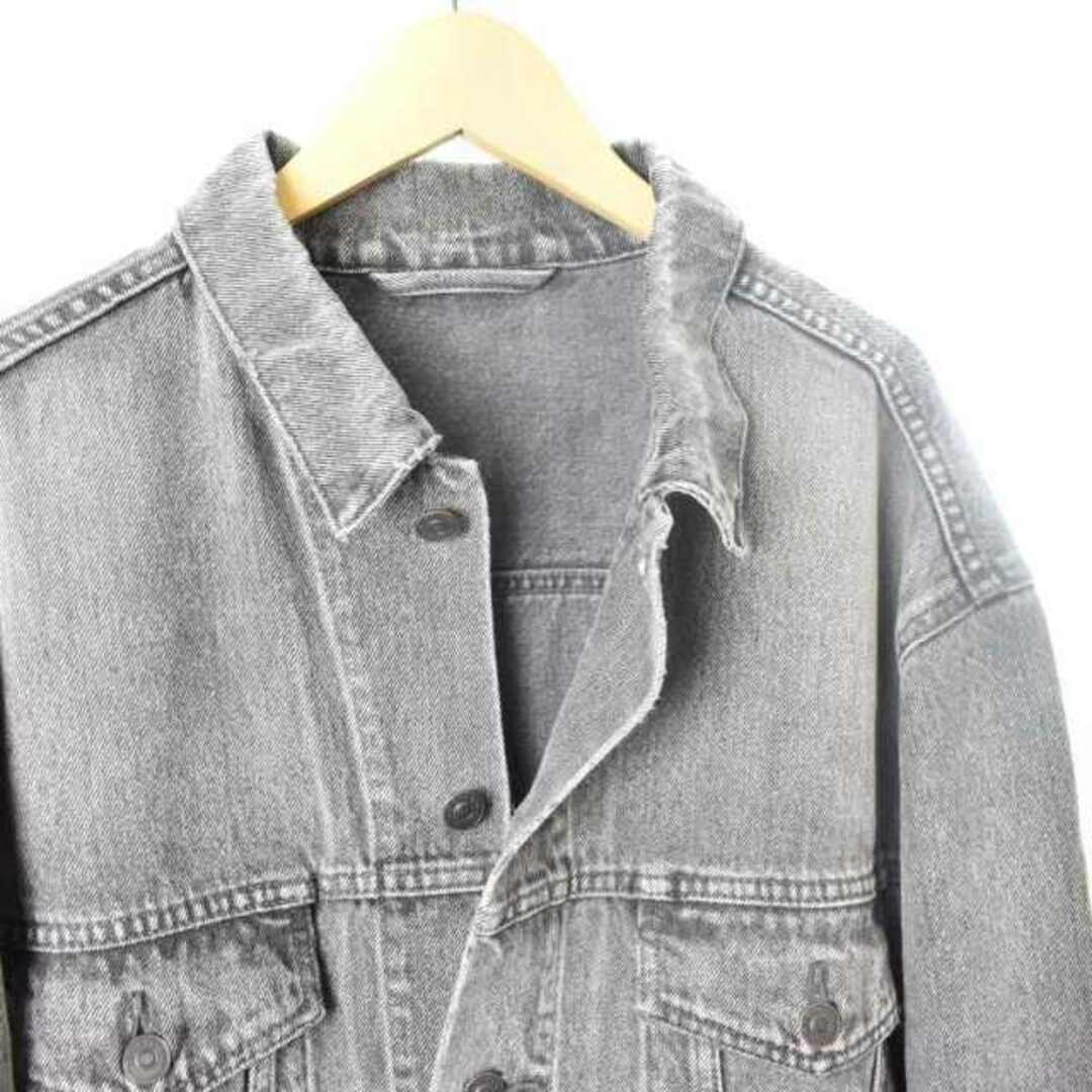 BALENCIAGA 18SS Swing Denim Jacket グレー