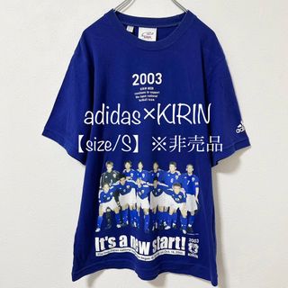 アディダス(adidas)のadidas/アディダス★2003サッカー日本代表Tシャツ★非売品★中田ヒデ★S(Tシャツ/カットソー(半袖/袖なし))