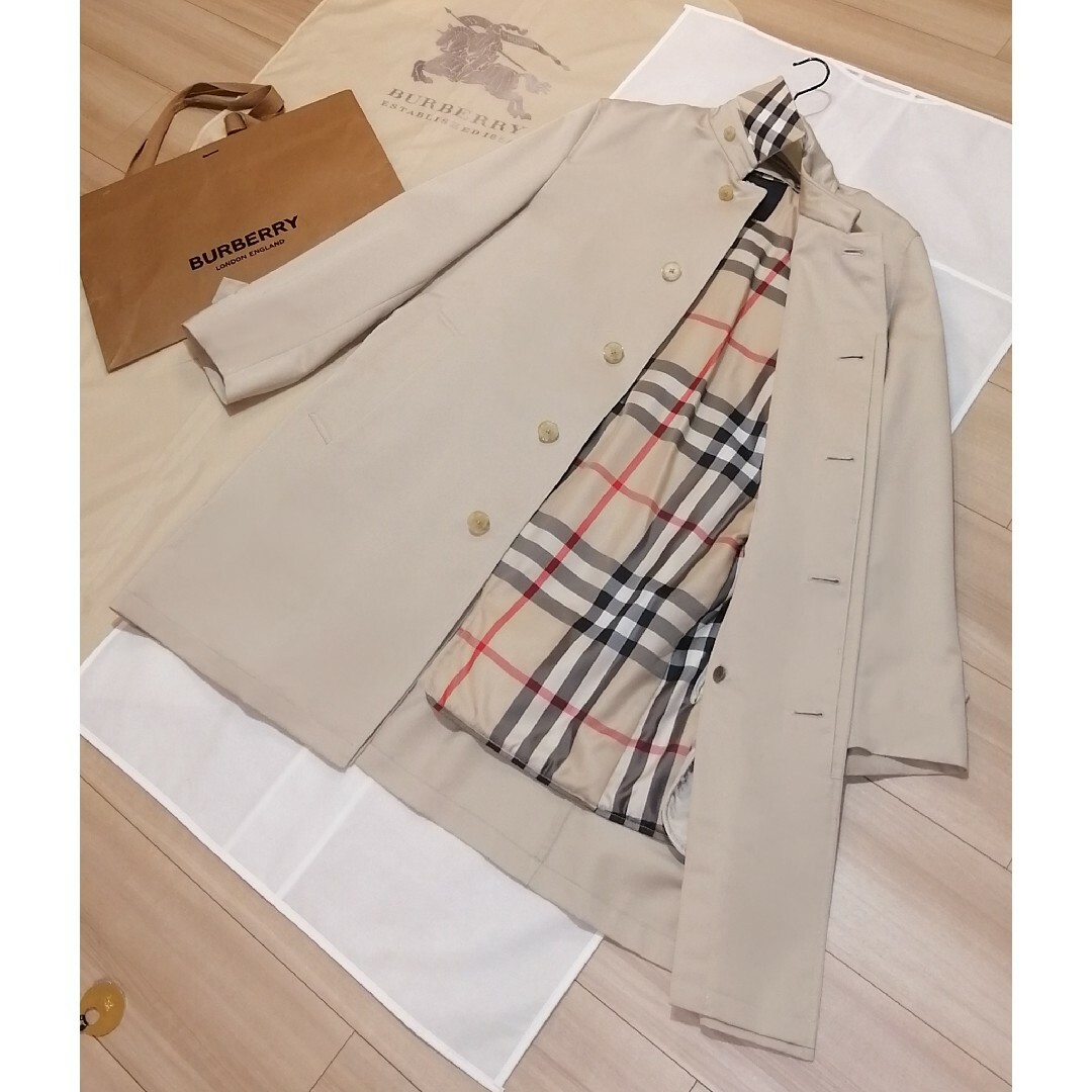 BURBERRY - 本物上質美品○ ライナー付きステンカラーコート ...