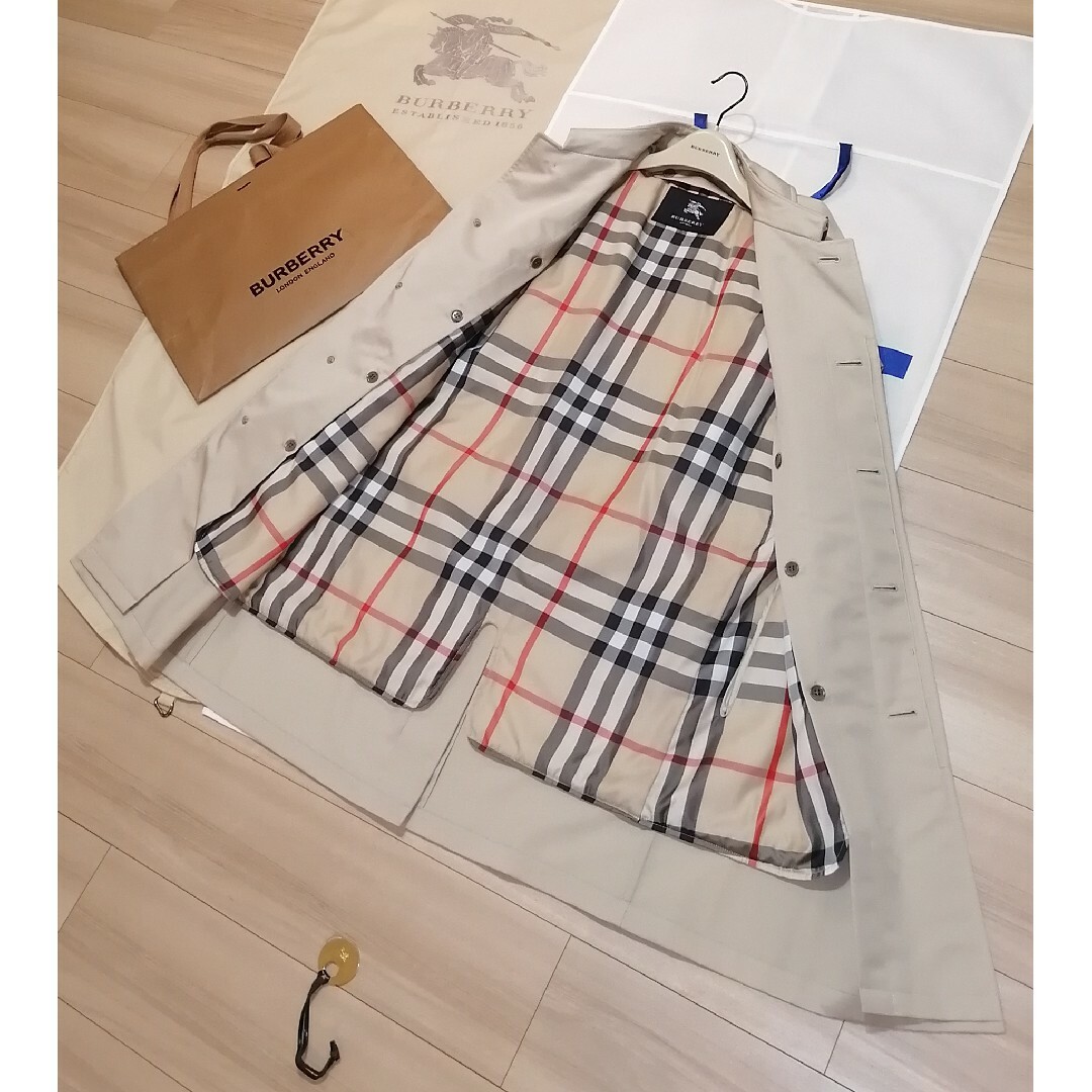 BURBERRY - 本物上質美品○ ライナー付きステンカラーコート ...