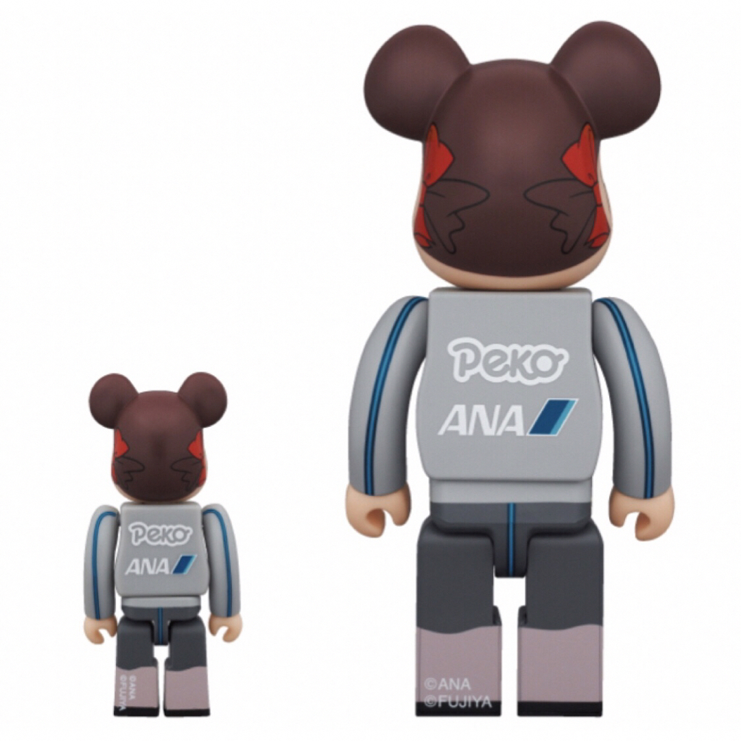 BE@RBRICK for ANA CAPTAINペコちゃん100％&400％