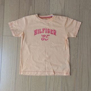 トミーヒルフィガー(TOMMY HILFIGER)の90　ボーイ　トミーヒルフィガー　オレンジティシャツ(Tシャツ/カットソー)