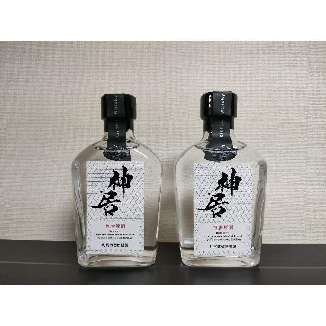 新座買蔵 神居原酒 ウイスキー ニューメイク 200ml - 酒