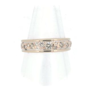 目立った傷や汚れなし カシケイ メランジェ ダイヤモンド リング 13号 0.50ct K18PG/WG(18金 ピンク/ホワイトゴールド)(リング(指輪))