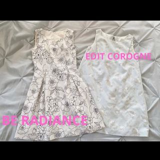 ビーラディエンス(BE RADIANCE)のワンピース2枚セット(ひざ丈ワンピース)