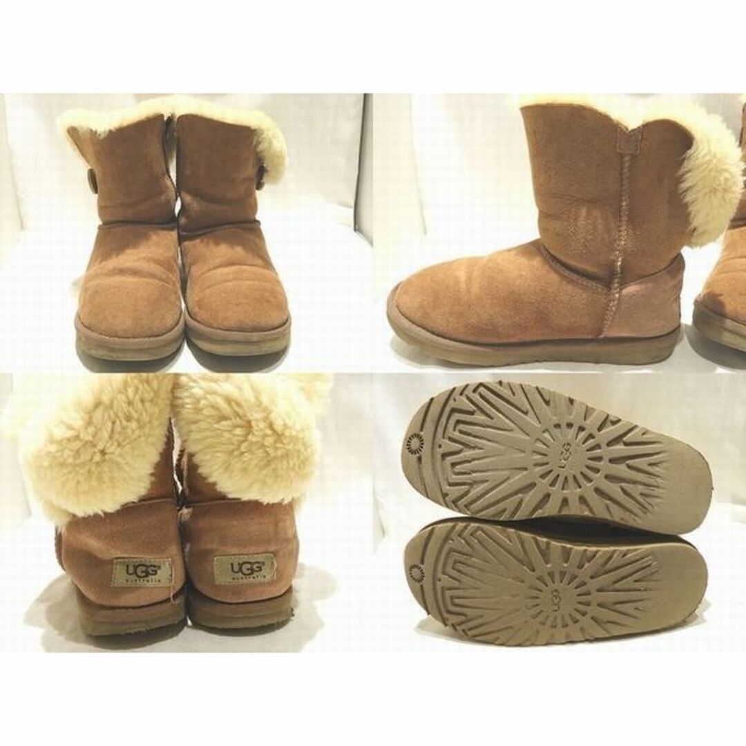 UGG AUSTRALIA - UGG アグ ショートブーツ サイズ24.0 ベイリーボタン