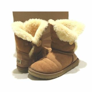 UGG AUSTRALIA - UGG アグ ショートブーツ サイズ24.0 ベイリーボタン