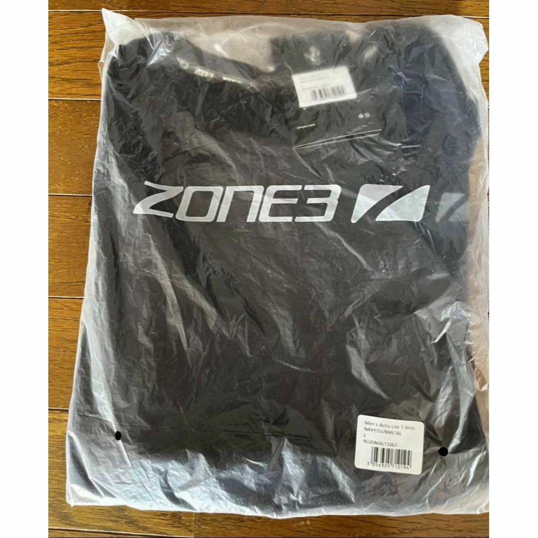 ★新品 Zone3 Ｔシャツ トライアスロン L ランニング ウエア メンズ スポーツ/アウトドアのトレーニング/エクササイズ(トレーニング用品)の商品写真