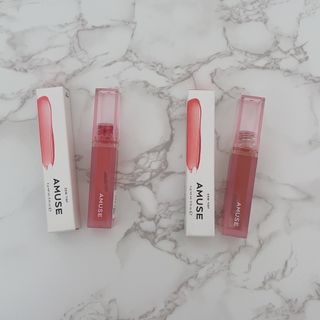 エチュードハウス(ETUDE HOUSE)のAMUSE リップ  2本セット(リップグロス)