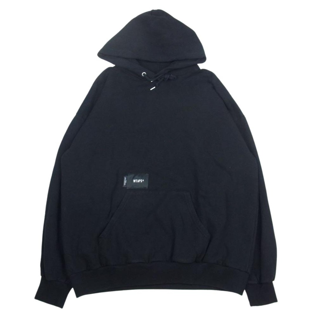 WTAPS CRST HOODY COTTON BLK L