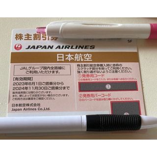 JAL 株主優待券　1枚　匿名受け取り可能(航空券)