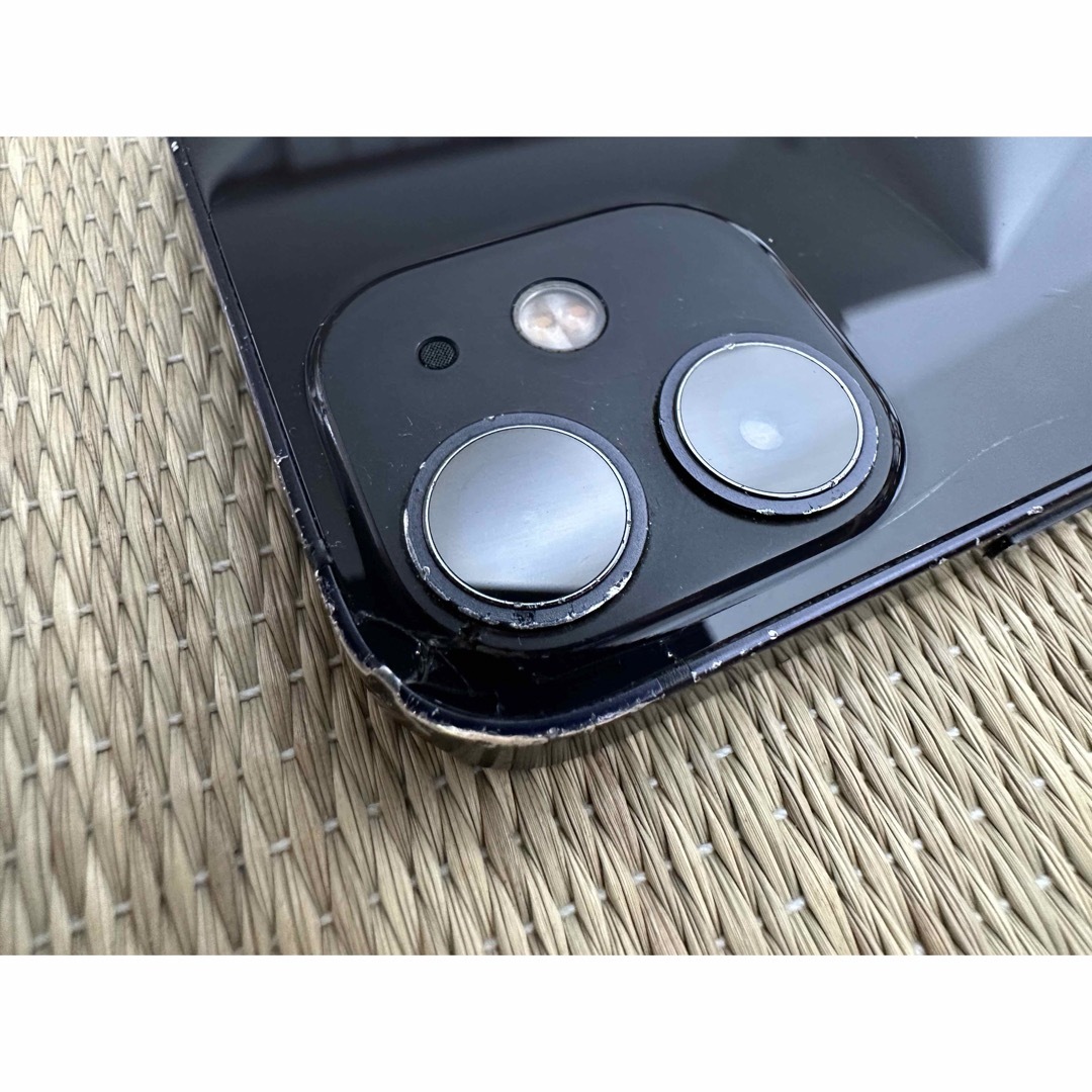 Apple(アップル)のiPhone12 mini 64GB ブラック 通常使用ok ジャンク スマホ/家電/カメラのスマートフォン/携帯電話(スマートフォン本体)の商品写真