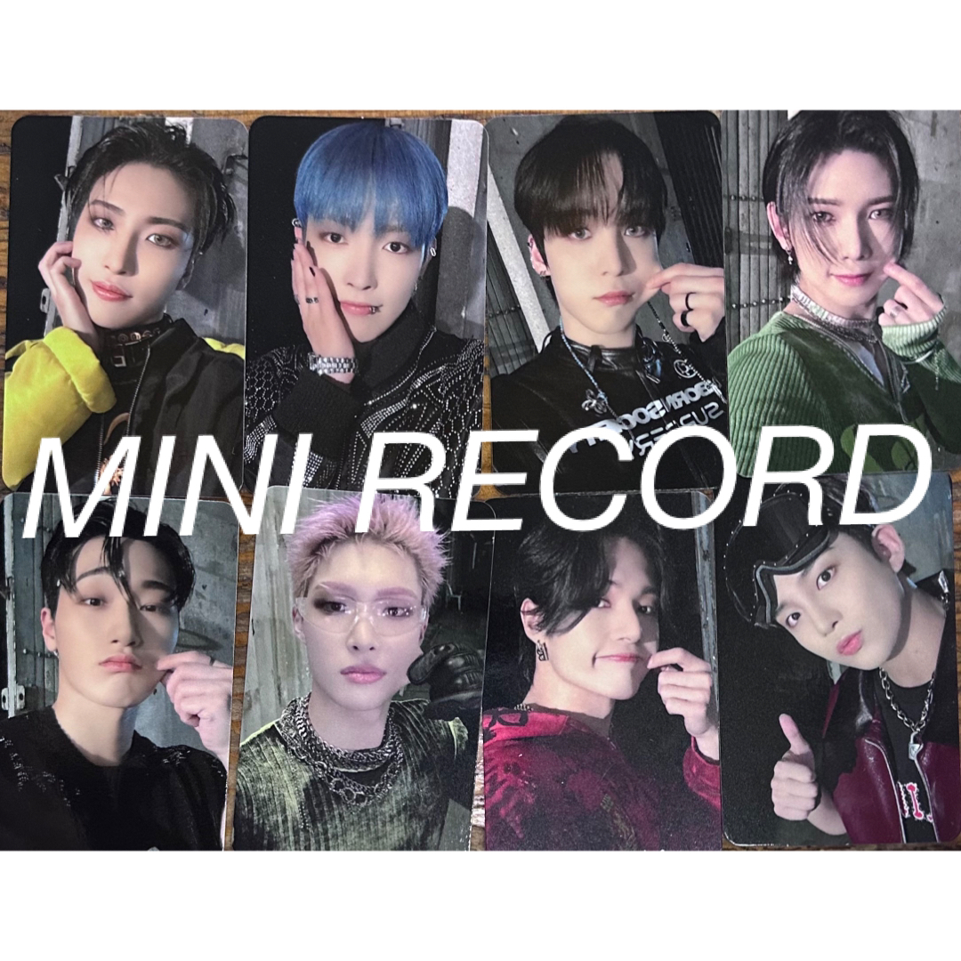 ATEEZ トレカ MINI RECORD ミニレコード ヨントン 対面サイン会